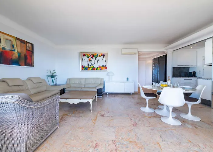 Daire 2-br Panoramic Views Floor Cannes